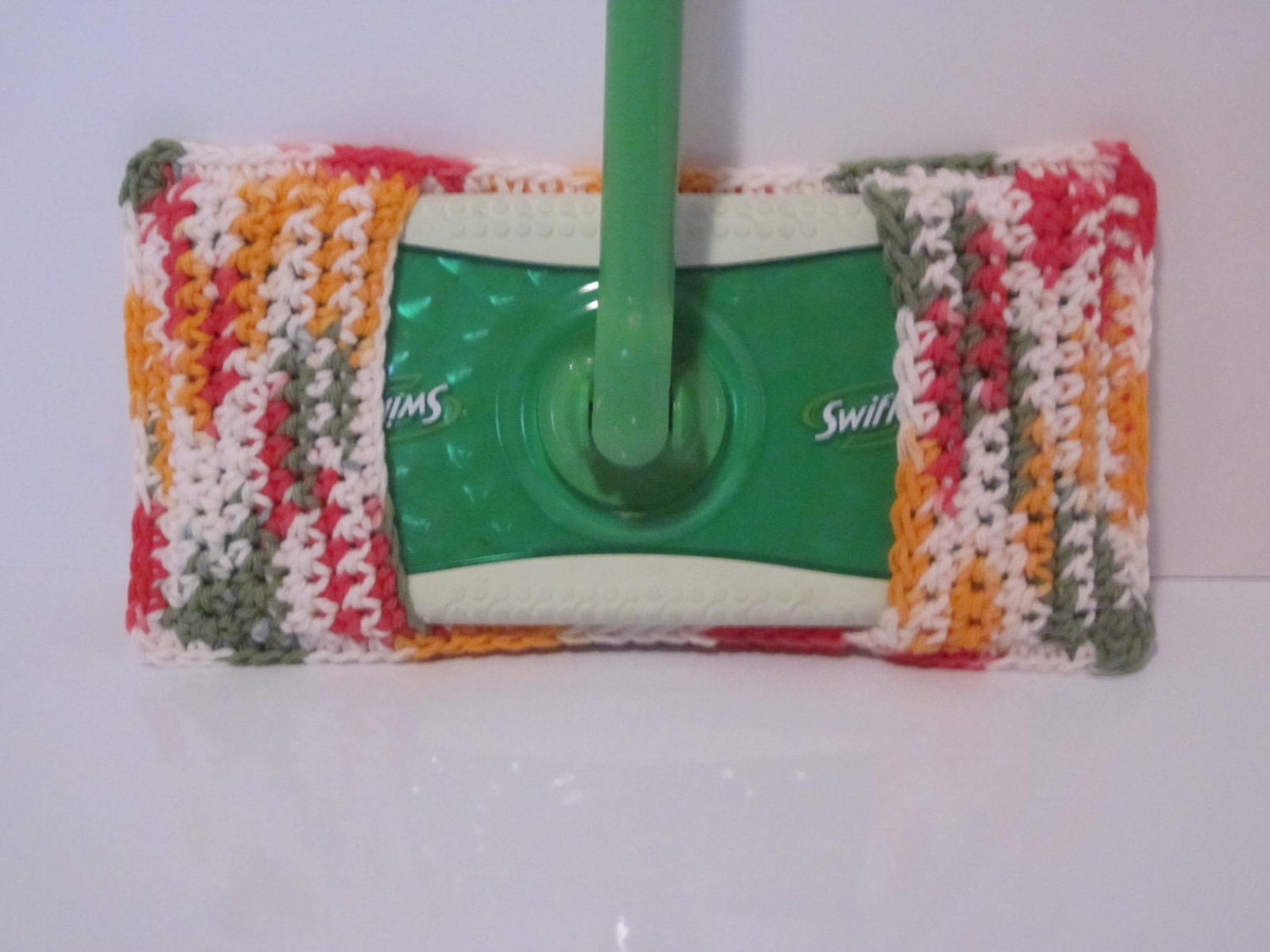 Swiffer Cover, Cotton Crochet, Reusable