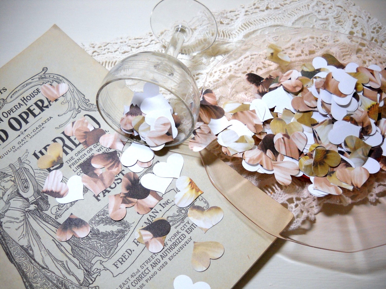 Daisy Heart Confetti Paper Punches