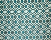 Home Dec Fabric Yardage - Emily - Premier Prints Designer - Aquarius Blue - 1 Yard