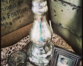 Gorgeous mercury glass candleholder