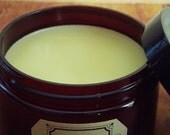 Healing Balm / Moisturizer Salve / CALM / Beeswax Sweet Almond Oil / Lavender Ylang Ylang Rose / 4 ounces Large Size