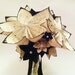 Customized Bridal Bouquet- 12 inch, 24 flowers, made to order, wedding, centerpiece, custom paper flowers, one of a kind origami