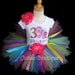 Pony Birthday Outfit Set With Tutu And Personalized Shirt --All Sizes 6 9 12 18 24 Months 2T 3T 4T