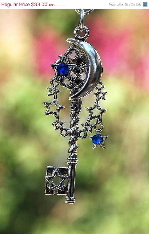 SALE - Galaxy Key Necklace