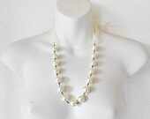Pearls Ivory Bridal/Bridesmaid Necklace