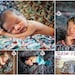 Newborn Photography Backdrops Blankets Photography Props Fabric. 4 x 4 Feet Baby Back Drops Photo Prop Fabric