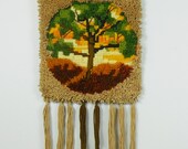 Macrame & Latch Hook Wall Decor