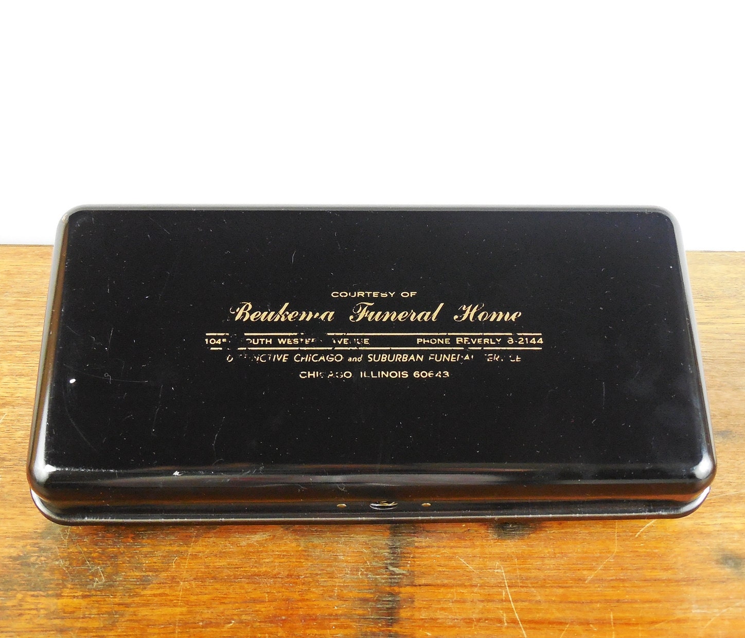 Metal Lockbox From Funeral Home