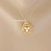 Personalized Mothers Necklace, Initial Necklace, Gold Bird Nest, Mothers Jewelry, New Mother Jewelry, Mothers Day Gift, Initial Jewelry