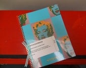 Medium Sketch Notebook - Colorful Marilyn - Recycled Materials