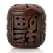 32X36MM LARGE CARVED BEAD-Rectangle-Single Bead
