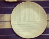 white on white dessert plates for cake or pie a la mode or a muffin or some cookies....
