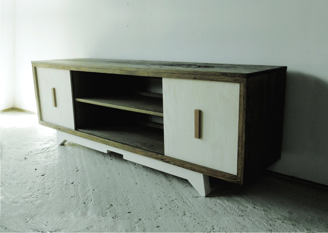 Reclaimed Wood Media Console