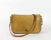 Coach leather satchel 1970s tan brown satchel bag / made in NYC