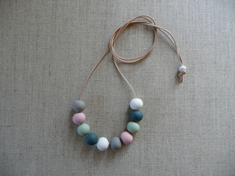 Multi-colour Ceramic Beads Necklace