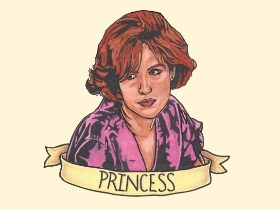 Set of 5 Breakfast Club 80s Pop Portrait Art PRINTS