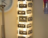 Retro Recycled Cassette Lamp