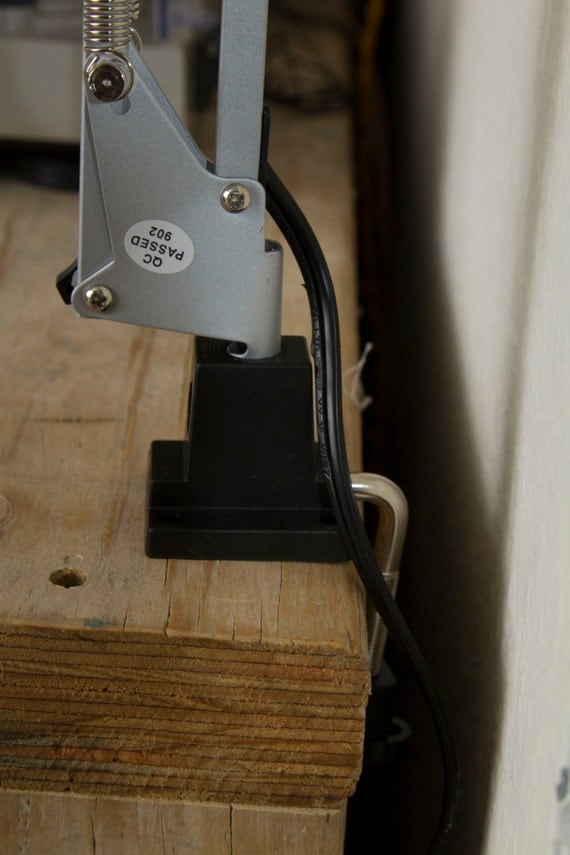 Tall Spray Paint Swivel Arm Architect  Lamp