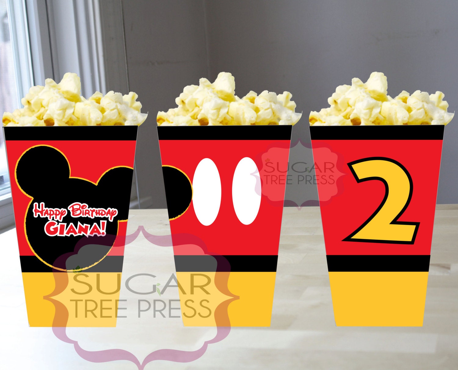 24 - Customized Popcorn Boxes