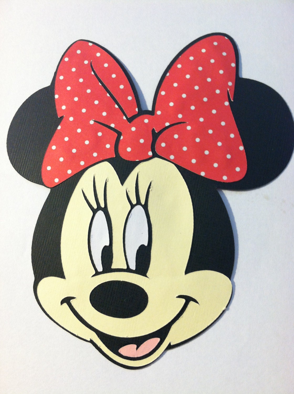 Minnie Mouse Party Decoration-Set of 6- Bow color your choice Il_170x135