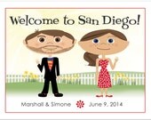 Superhero Wedding Welcome Bag Notes