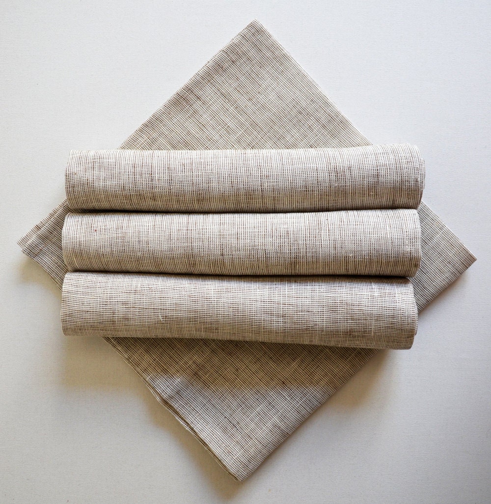 Sukan / 8 LINEN DINNER NAPKINS - linen napkin - linen napkins - napkins - custom napkins - white napkins - gray napkins 18x18 napkins