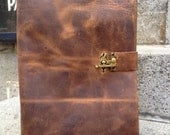 Four mini pocket iPad portfolio - hand stitched business case - with pen row