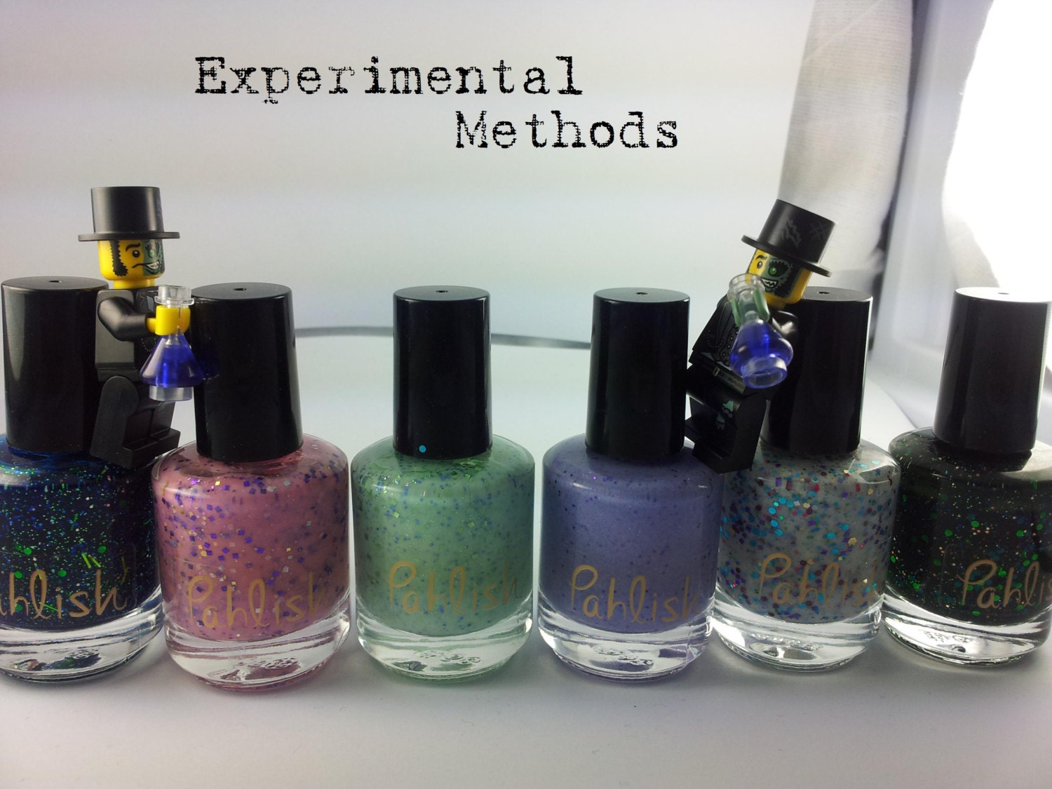 FULL SET - Experimental Methods  - Handmixed Nail Polish