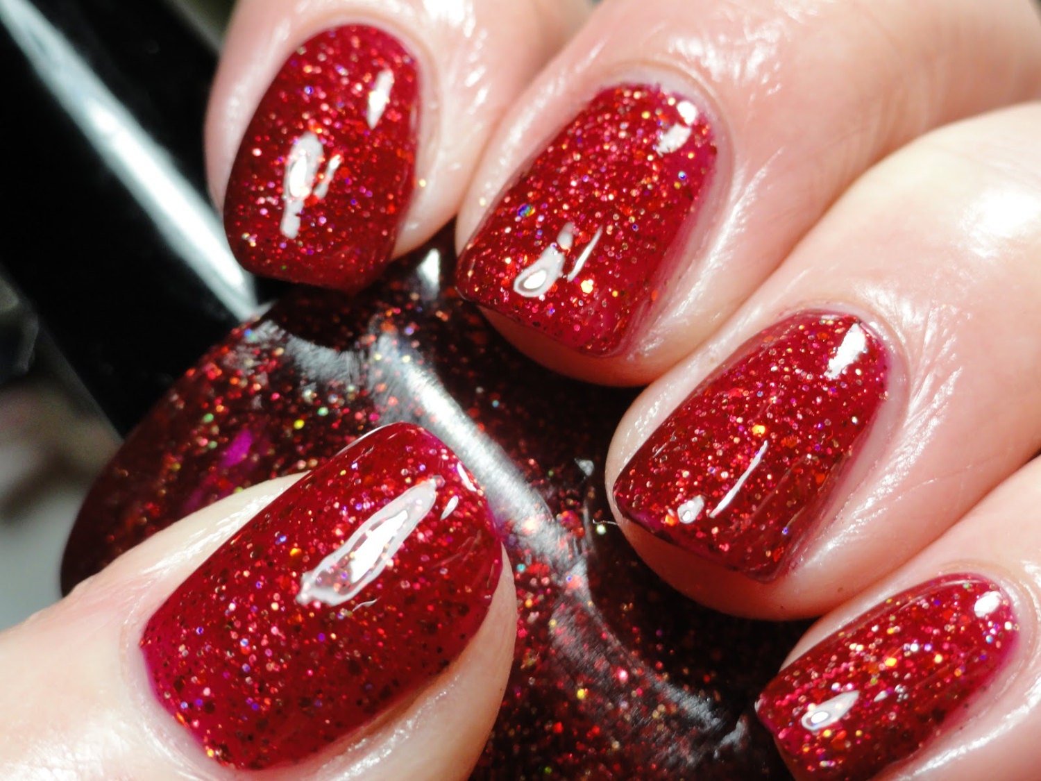 Pianos Filled With Flames - Handmixed Nail Polish