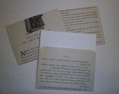Harry Potter Recycled Book Stationary Set of 10