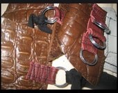 Basic Wide Leather Scavenger Utility Belt Wrap