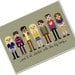 Pixel People - The Big Bang Theory - PDF Cross Stitch Pattern - INSTANT DOWNLOAD