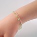 Genuine Peridot Bracelet Child Children Girl Sterling Silver Jewelry Lime Green AAA Gemstone Wire Wrapped August Birthstone