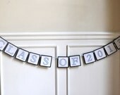 Class of 2013 Paper Banner, Customizable Colors, Graduation Party Decoration, High School Graduation, College Graduation, Party Decor