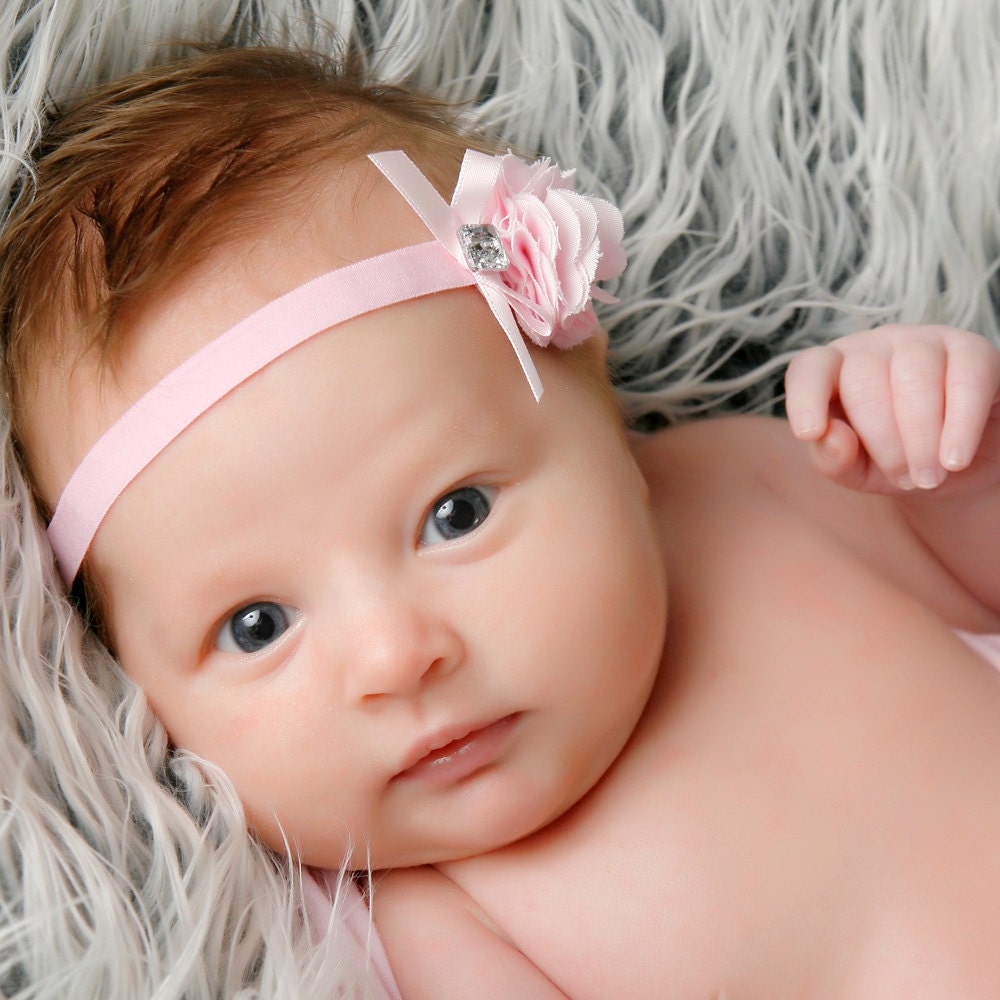 Little One Headband in Powder Pink