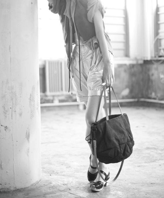 Crystal Tote Bag - waxed cotton. FREE shipping in North America