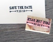 Custom Save the Date Stamp, Wedding Stamp, Rubber Stamp
