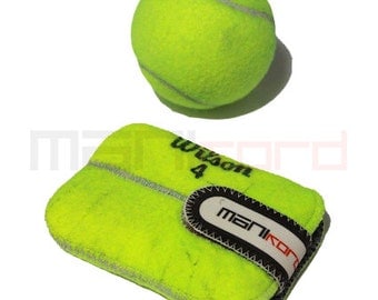 Recycled Tennis Ball Credit Card/Business Card Sleeve