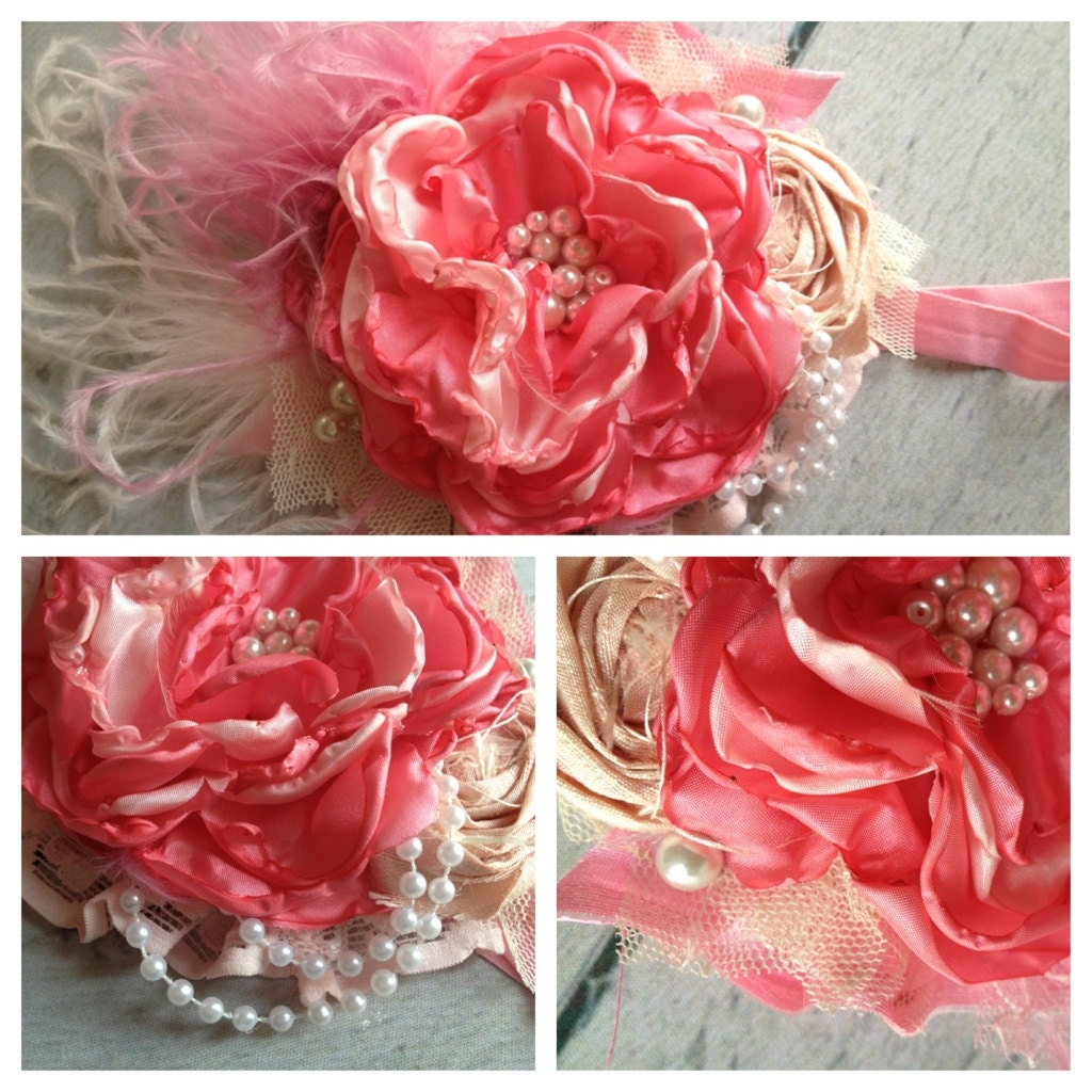 Coral Crush headband