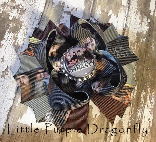 Duck Dynasty Boutique Layered Hair Bow