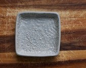 Garlic and Oil Plate - Garlic or Ginger Grater - Lace Garlic Dish