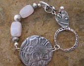 Stamped metal bracelet