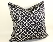 On Sale, Black and White Pillow Cover, Cushion, Cotton Pillow, Toss Pillow