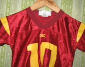 Vintage 90's 1990's Nineties USC Trojans College Football Jersey 50% OFF SALE
