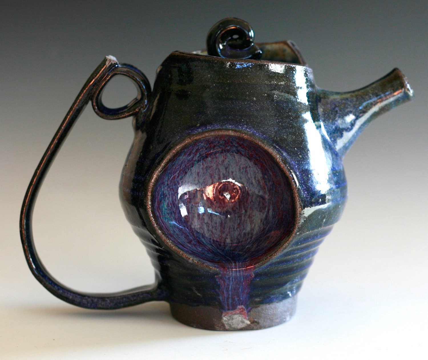 DISCOUNTED Handmade Stoneware Teapot, Ceramic Teapot