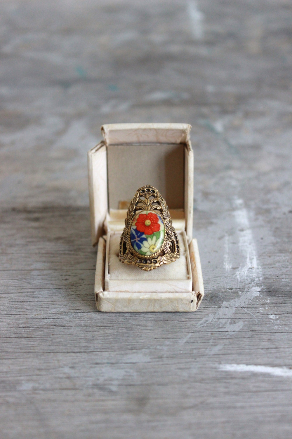 vintage costume ring