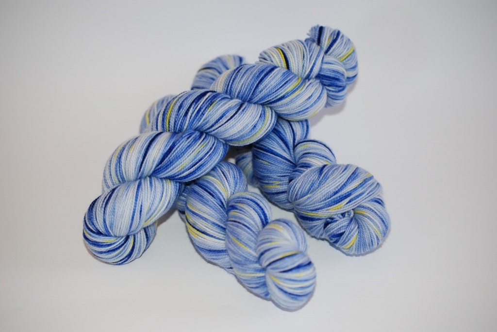 Forget-Me-Not: 80/20 First-String PLUS SW Merino/Nylon, 2243