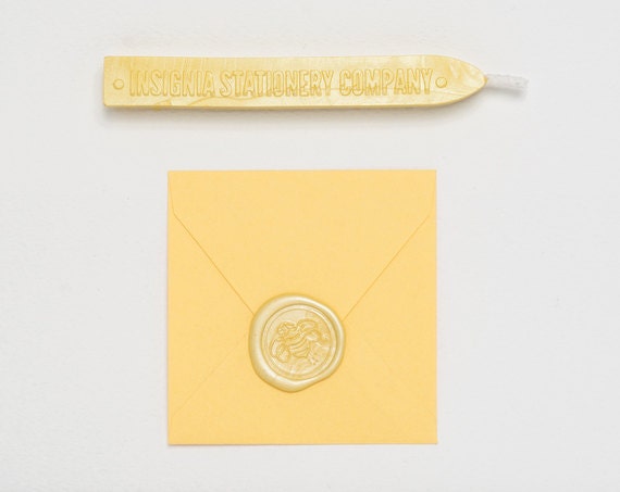 Durable Light Yellow Sealing Wax Sticks