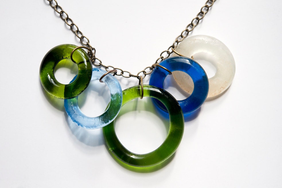 Upcycled Happy Hour Neclace