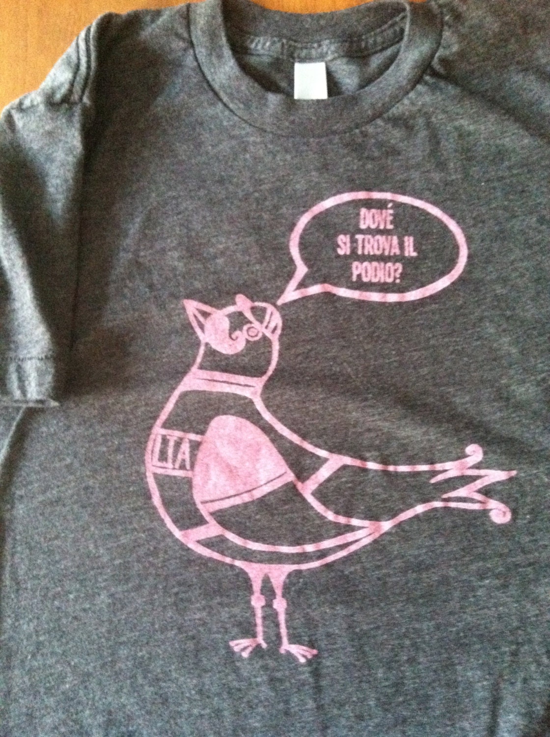 LARGE Which Way to the Podium Cycling Tee